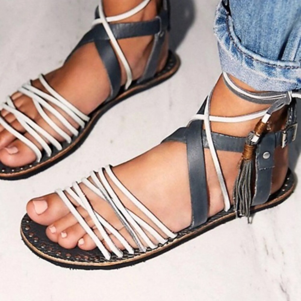 Free People Strappy Sandals